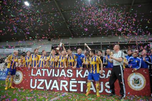 "ВЕНТСПИЛС"-обладатель кубка Латвии-2012/2013