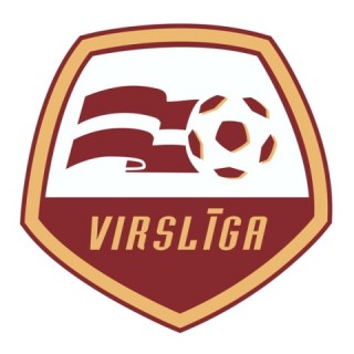 Эмблема высшей лиги чемпионата Латвии.